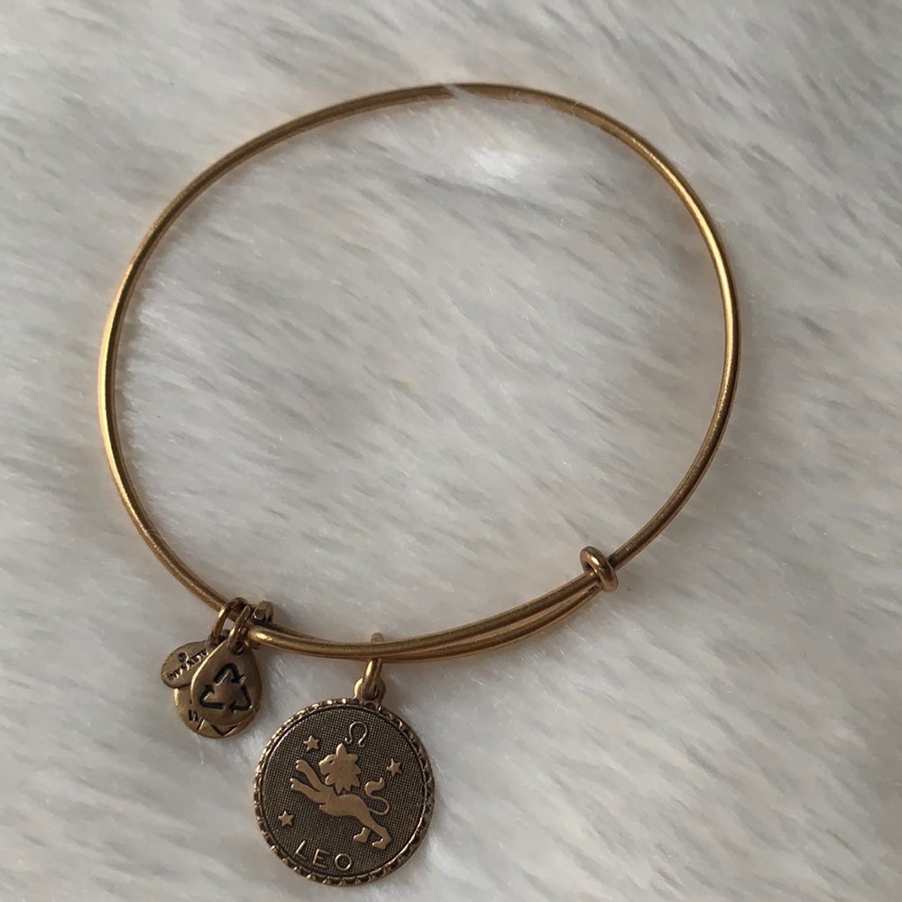 Gold Leo Alex and Ani